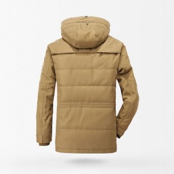 military parka jacket with fleece lining