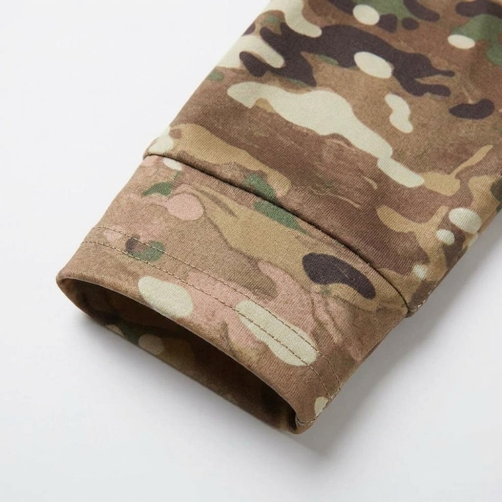 Tactical hooded long sleeve shirt