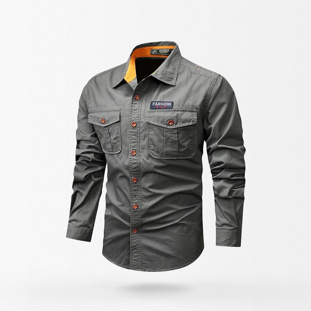 mens button up camo shirt