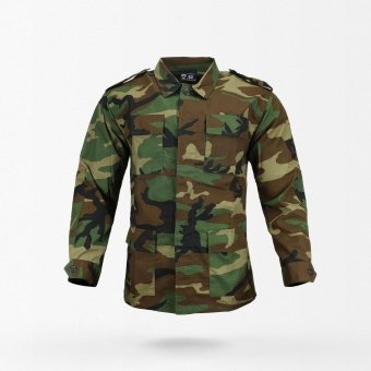 BDU woodland camo uniform