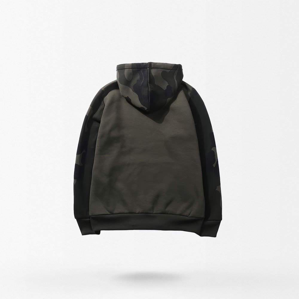 army green camo hoodie