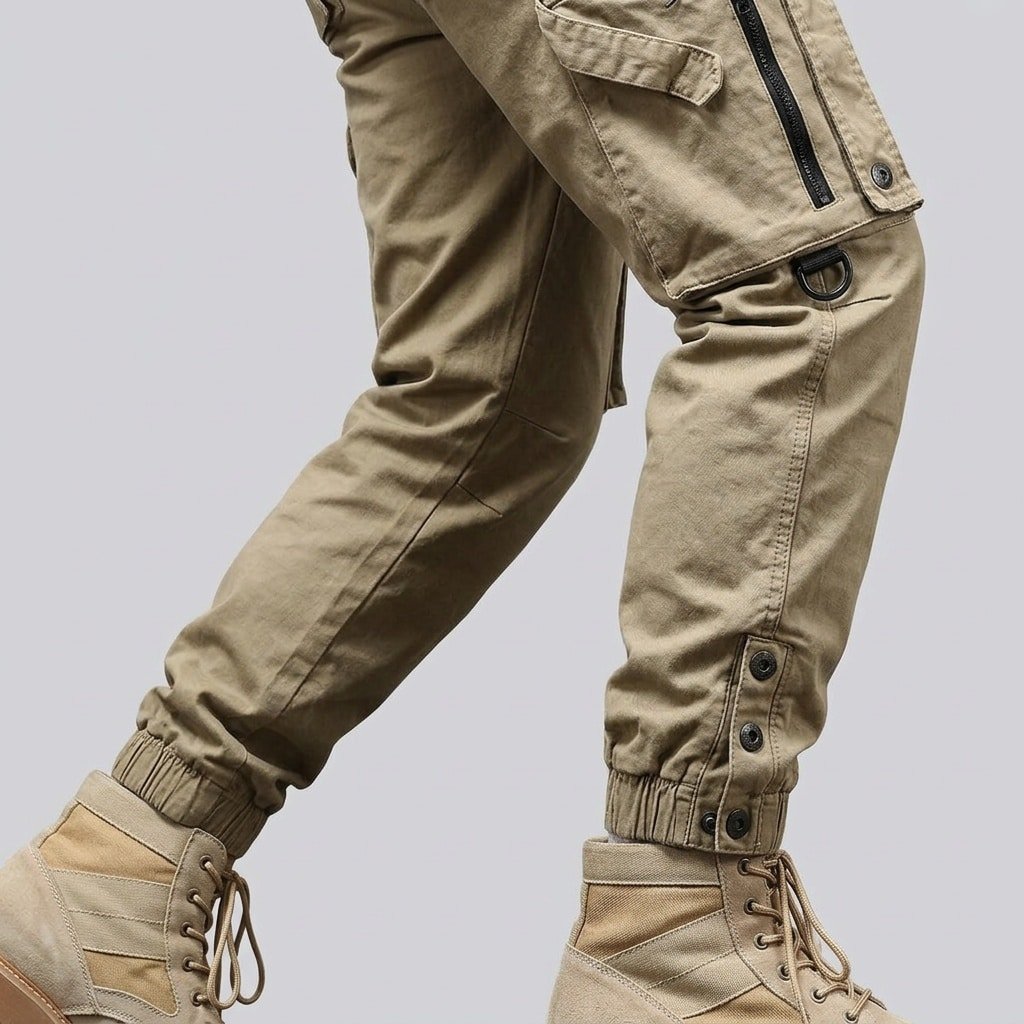 Skinny military cargo pants