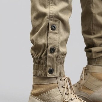 Skinny military cargo pants