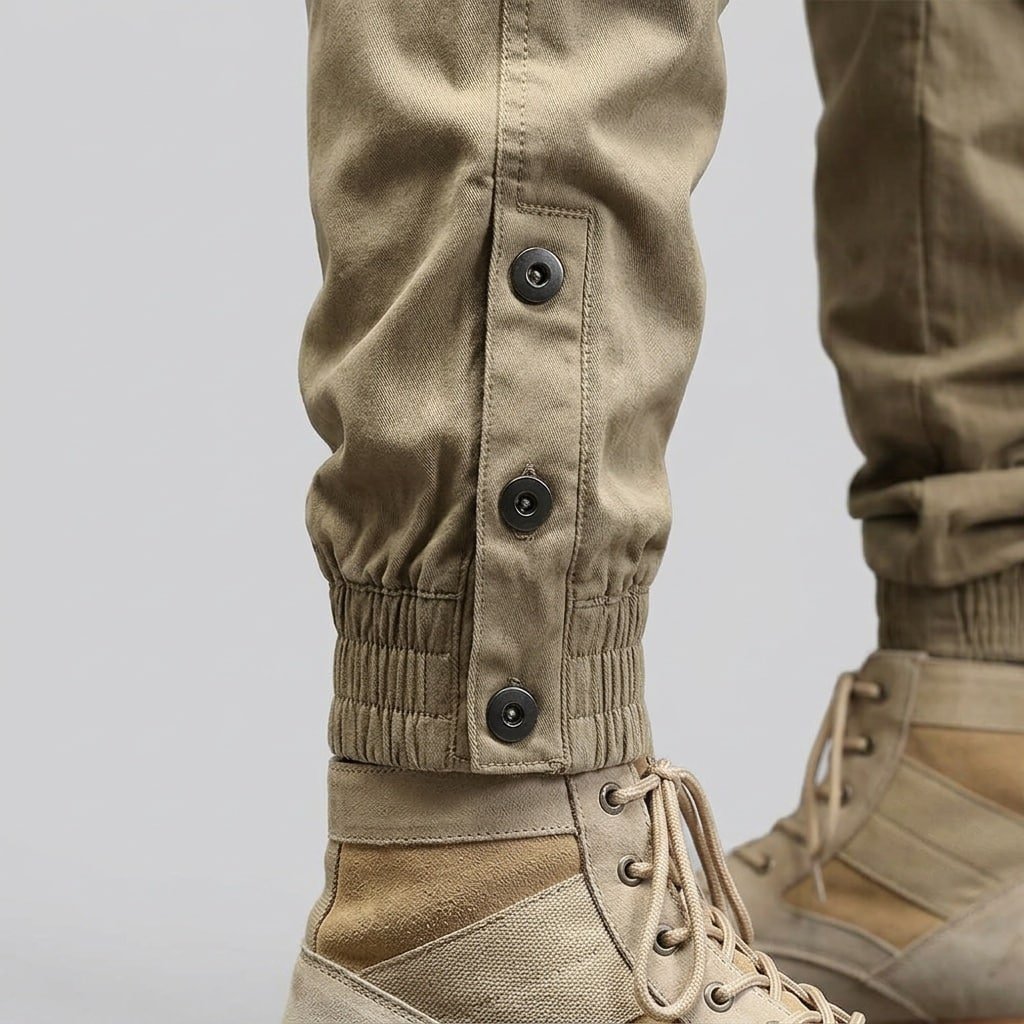 Skinny military cargo pants