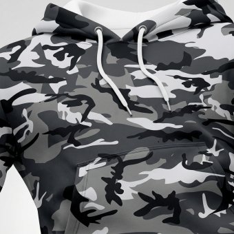 Urban camo hoodie