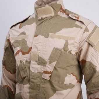 3 Color Desert Military Combat Uniform