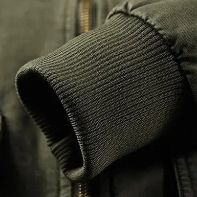 Men's Fleece Bomber Jackets Black|Green|Khaki