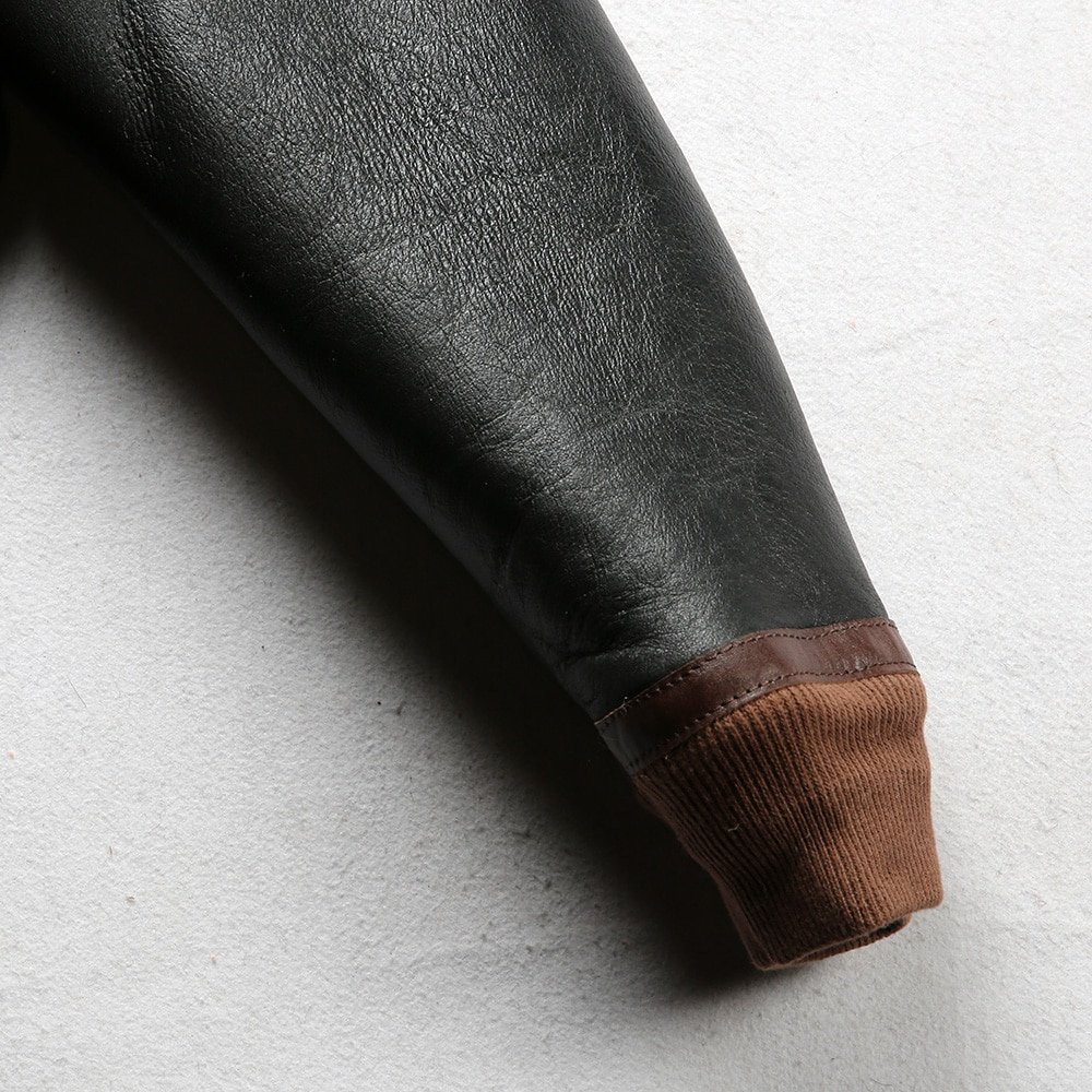Men A2 Shearling Leather Jacket