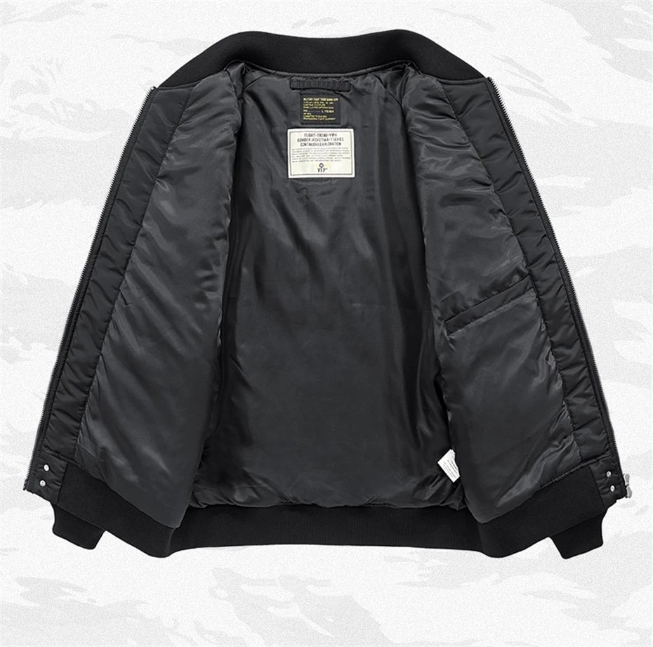 Men's Winter Techwear Bomber Jacket