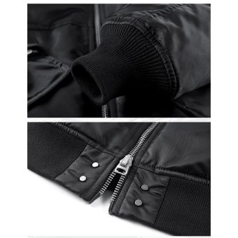 mens winter techwear bomber jacket Black|Green
