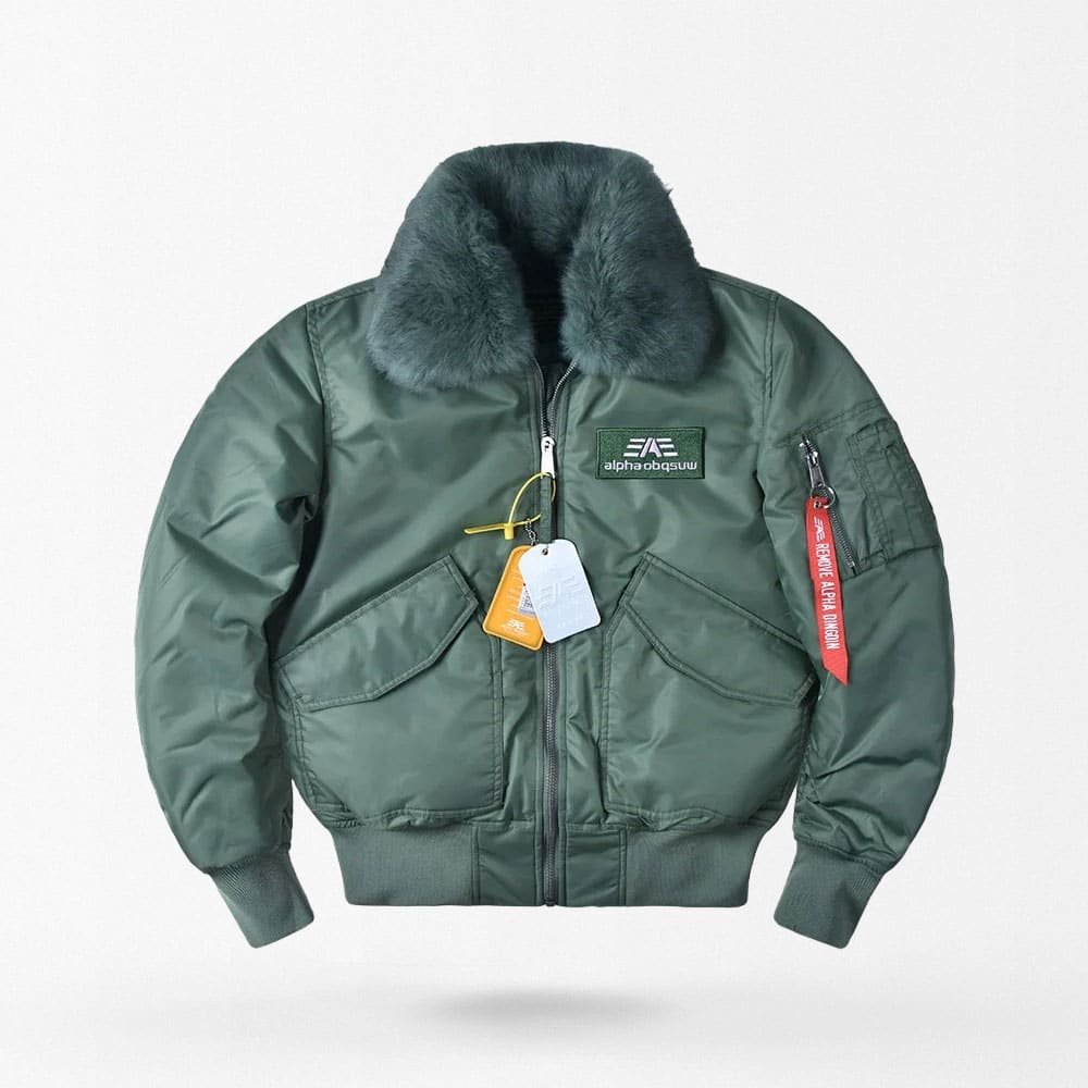 Военная лётная куртка-бомбер 45p Army Green