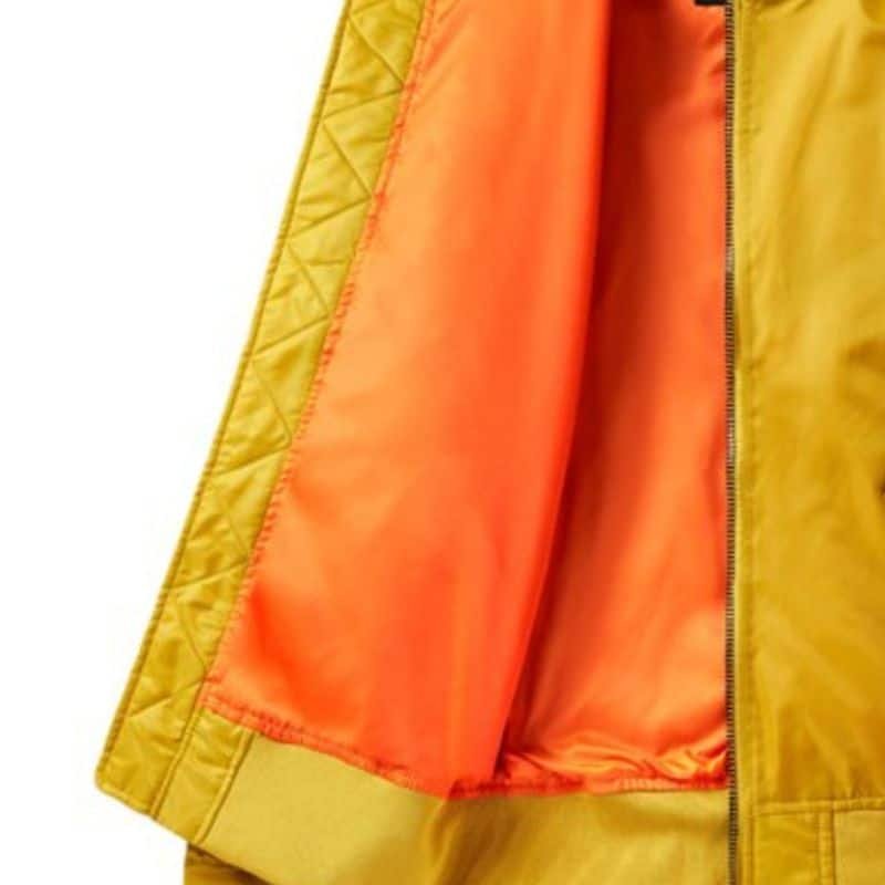 Military Tactical MA-1 Flight Jacket Yellow