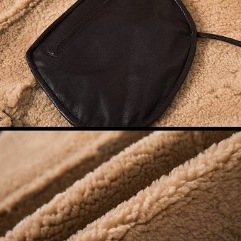 Military sheepskin coat