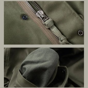 m51 military green trench coat