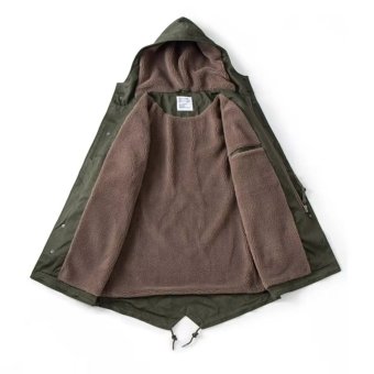 m51 military green trench coat
