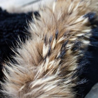 mens b7 shearling bomber fur jacket