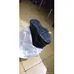 Тактические ботинки с боковой молнией и защитным носком, чёрные photo review