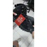 Замшевые походные ботинки чёрные "Hikeup" photo review