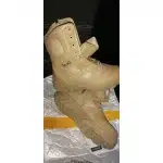 Тактические ботинки с боковой молнией и защитным носком, чёрные photo review