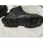 Тактические рабочие ботинки со стальным носком, чёрные photo review