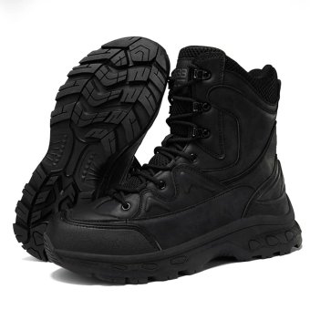 Black military boots "Waerta"