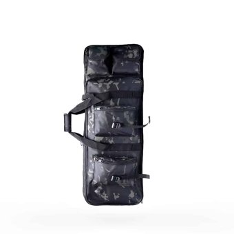 Black multicam rifle bag