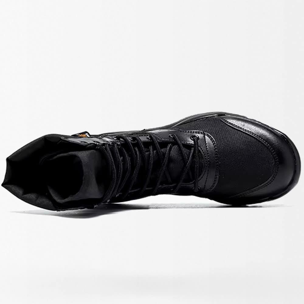 Breathable Combat Boots Black