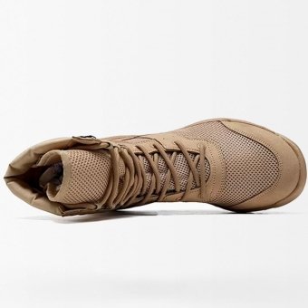 Breathable Combat Boots Desert Tan