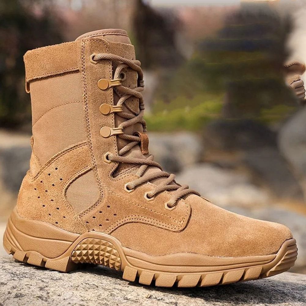 Breathable tactical boots Coyote Brown