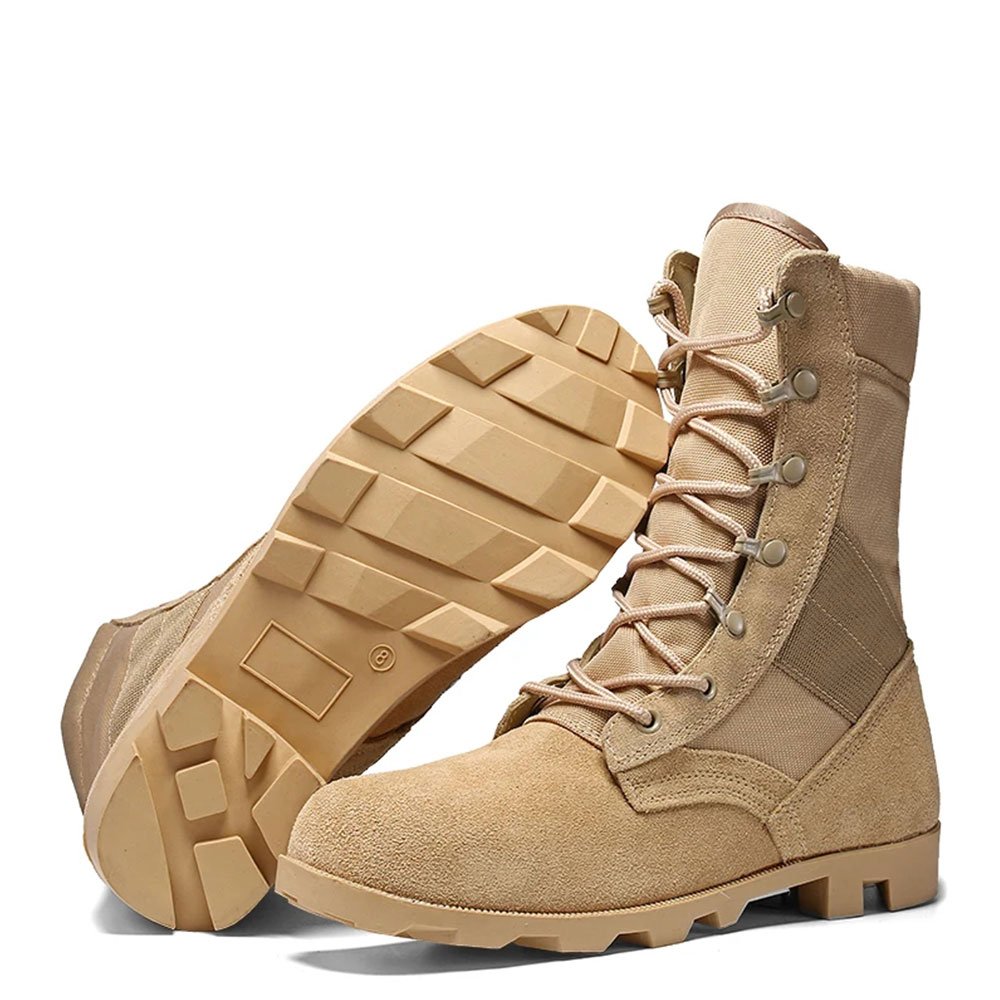 Desert Combat Boots Tan