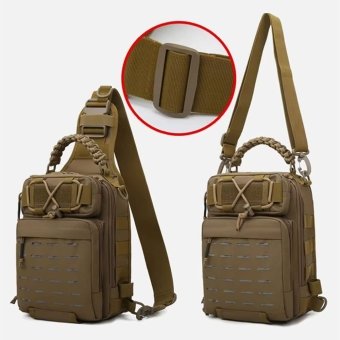 Medium tactical sling bag Laser Cut Molle