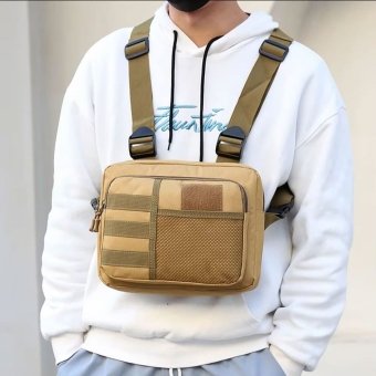 Mens tactical chest bag