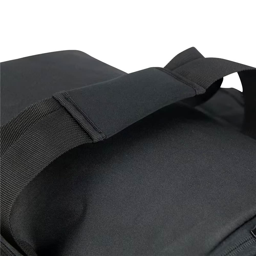 Military black duffle bag