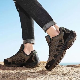 Military hiking shoes Khaki