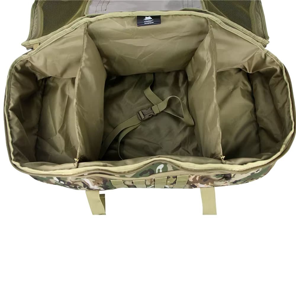 Multicam military duffle bag