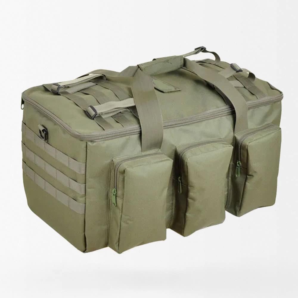 Nylon military duffle bag (55L) OD Green