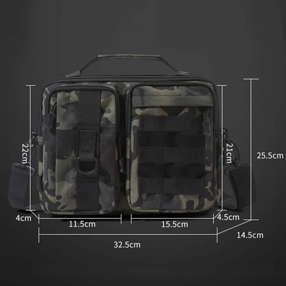 Nylon tactical messenger bag