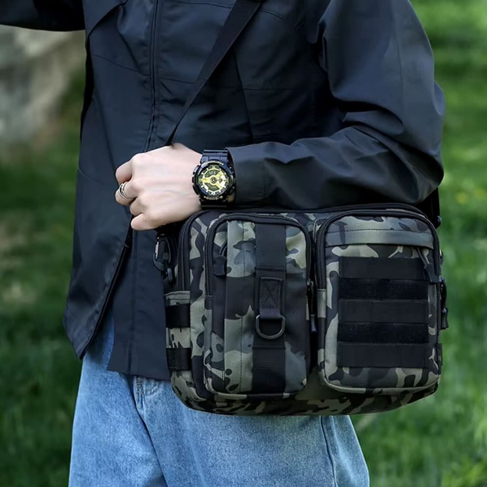 Nylon tactical messenger bag