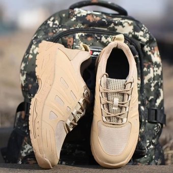 Police Desert Tan tactical shoes "QBH"