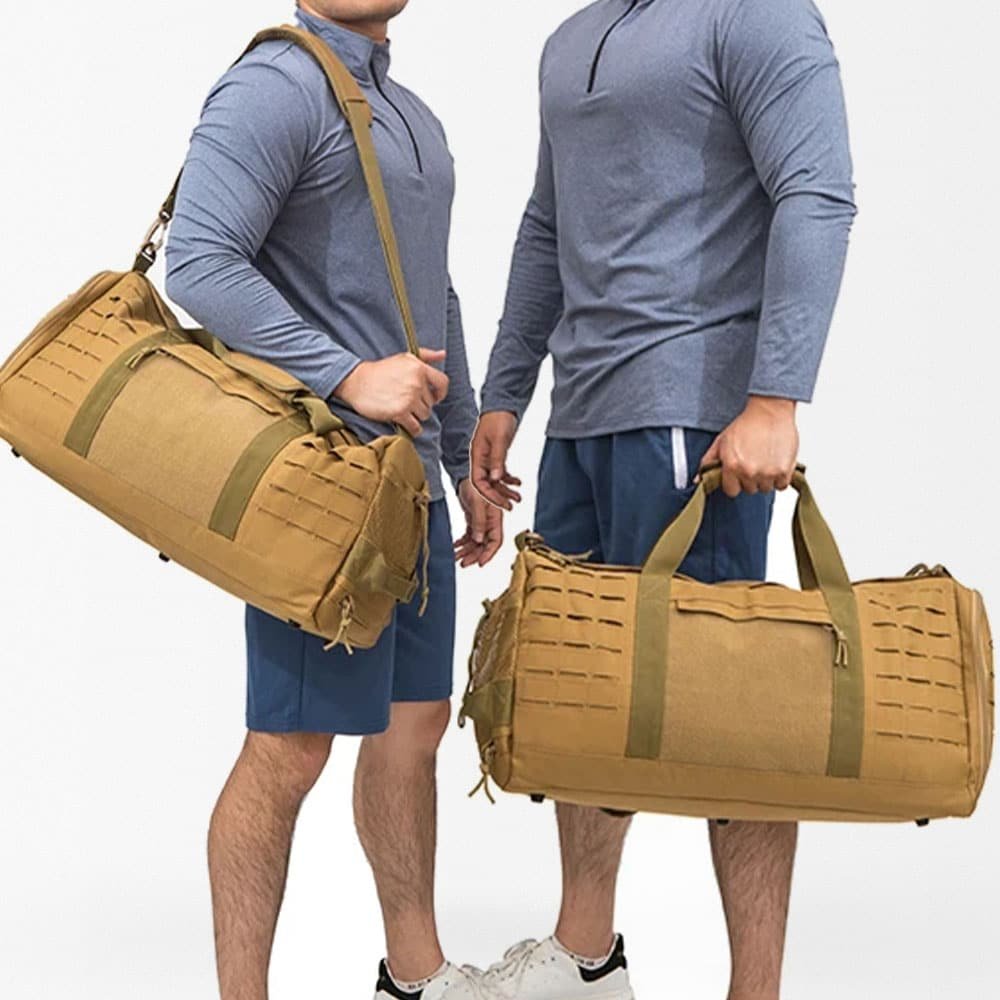 Small tactical duffle bag Laser cut Molle