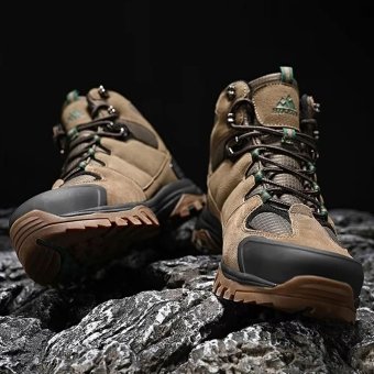 Suede hiking boots Brown "Hikeup"