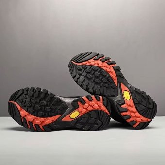 Suede hiking boots Grey "Hikeup"