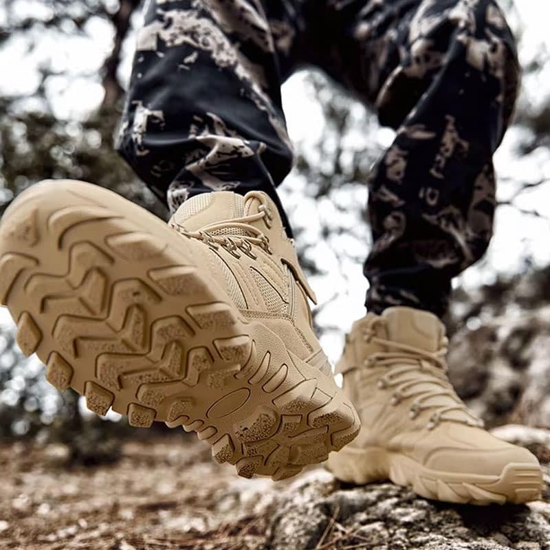 Tactical hiking boots Desert Tan "Huile"