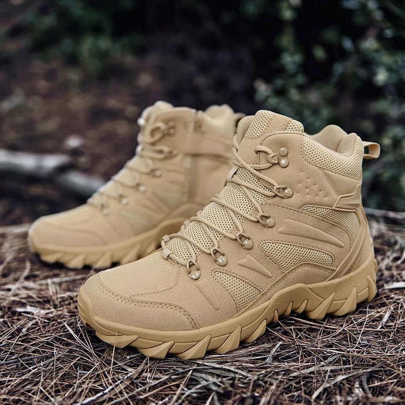 Tactical hiking boots Desert Tan "Huile"