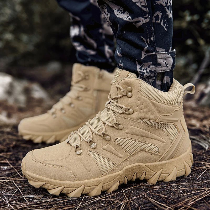 Tactical hiking boots Desert Tan "Huile"
