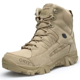 Тактические походные ботинки лёгкие Desert Tan