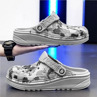 Белые камуфляжные тактические кроксы
