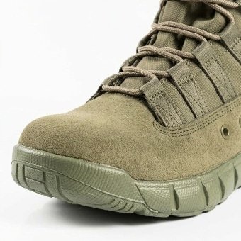 Lightweight Training Boots Faux Suede Army green