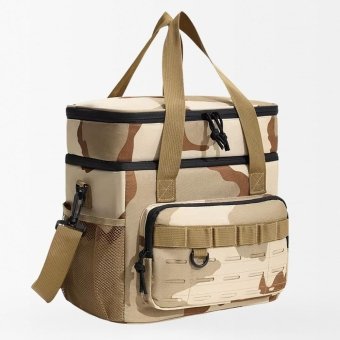 3 Color Desert tactical insulated lunch bag
