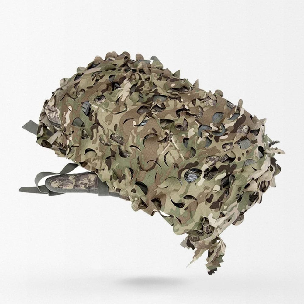 3D Camo Backpack ghillie cover - Multicam